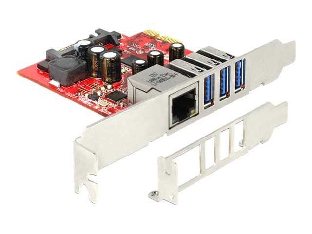DELOCK PCI Express Karte Vorderansicht