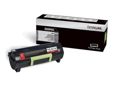 LEXMARK 500HA Toner schwarz Verpackung