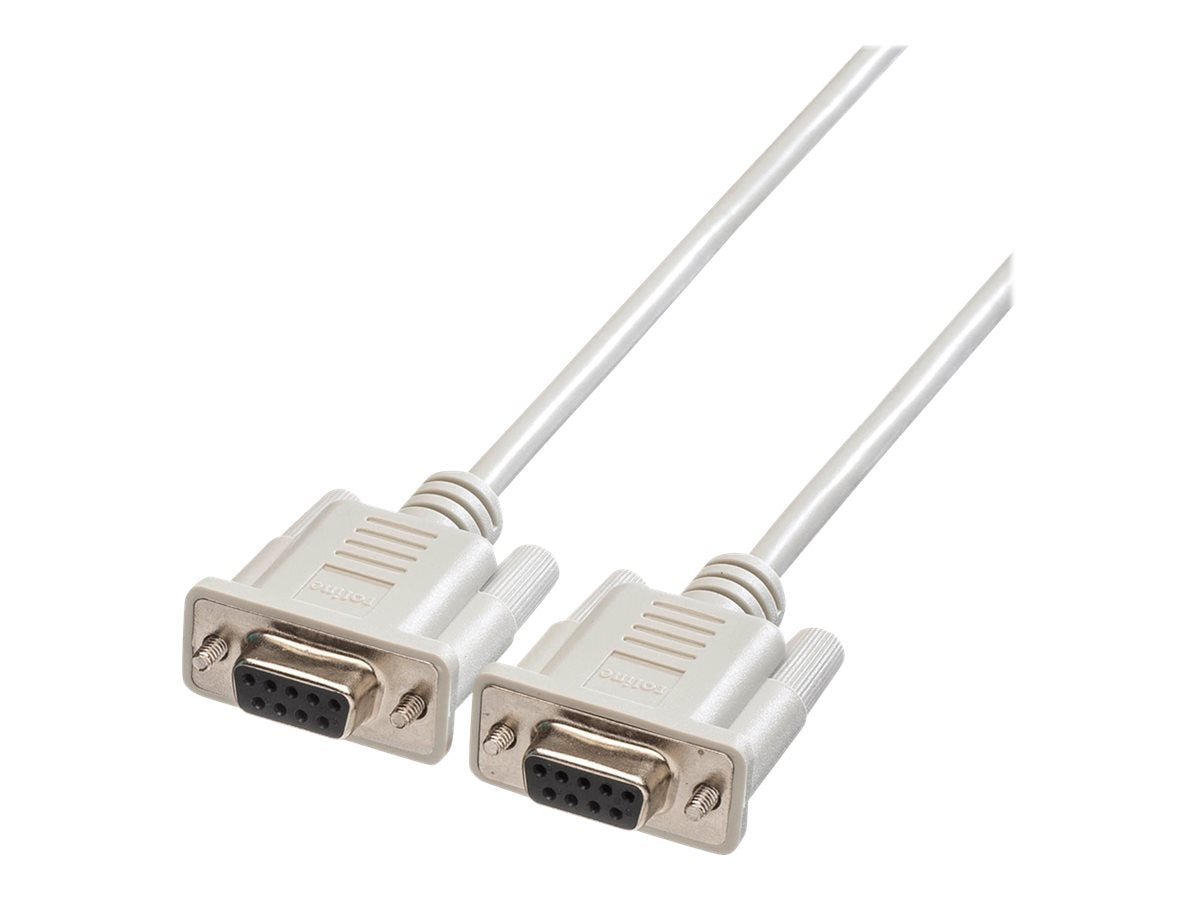 ROLINE 9-9pol. Link-Kabel BU/BU 1,8m - Verpackung