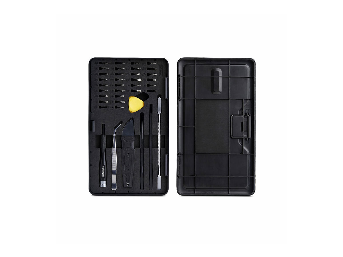 STARTECH.COM 40-tlg Computer-Reparaturset fur Laptop PC Elektronik Telefon 30-Bit-Präzisionsschraubendreher Reparaturkit