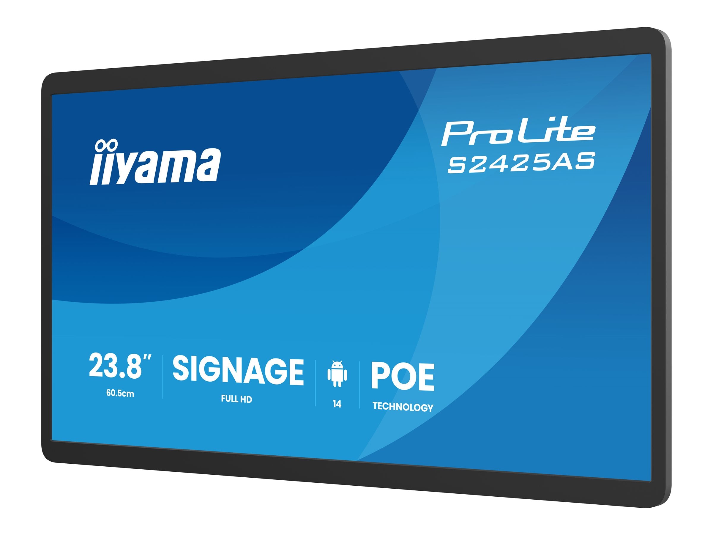 IIYAMA 24 Zoll LCD-Flachbildschirmanzeige Detailansicht