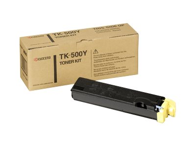 KYOCERA TK-500 Toner gelb Detailansicht