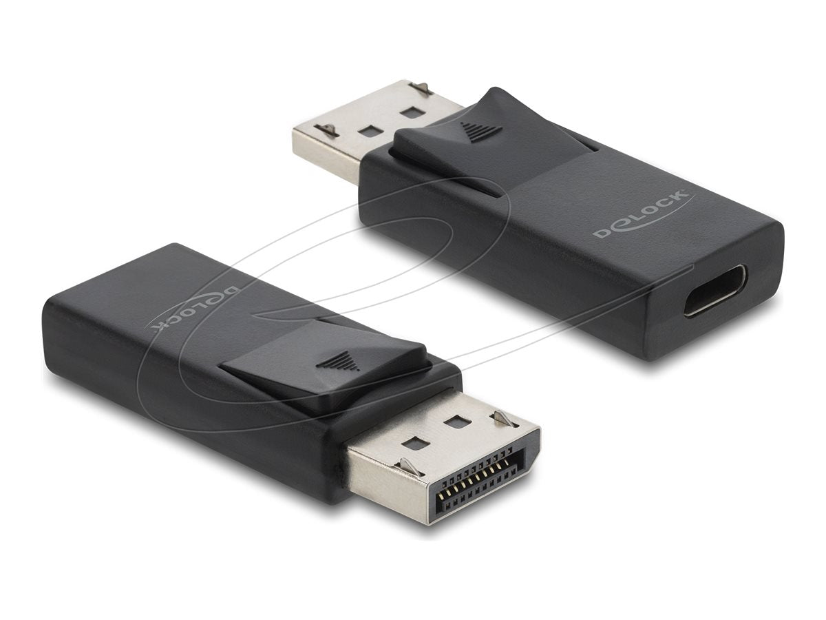DELOCK USB Type-C zu DisplayPort Adapter 8K Vorderansicht