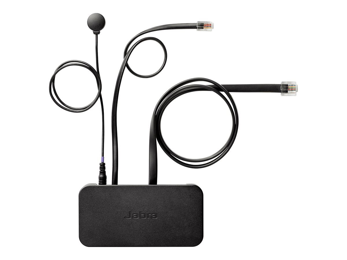 JABRA Link EHS-Adapter for GN 9120 DHSG GN 9300 PRO 94XX PRO 920 and GO 6470 for electronically accepting calls for Avaya-devices IP