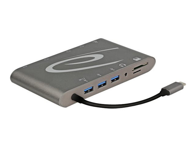 DELOCK USB Type-C 3.1 Dockingstation 4K 30 Hz - Vorderansicht