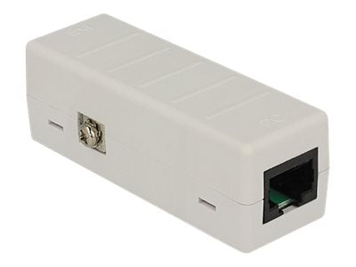 DELOCK Netzwerk Überspannungsschutz 6 kV RJ45 mit PoE - Vorderansicht