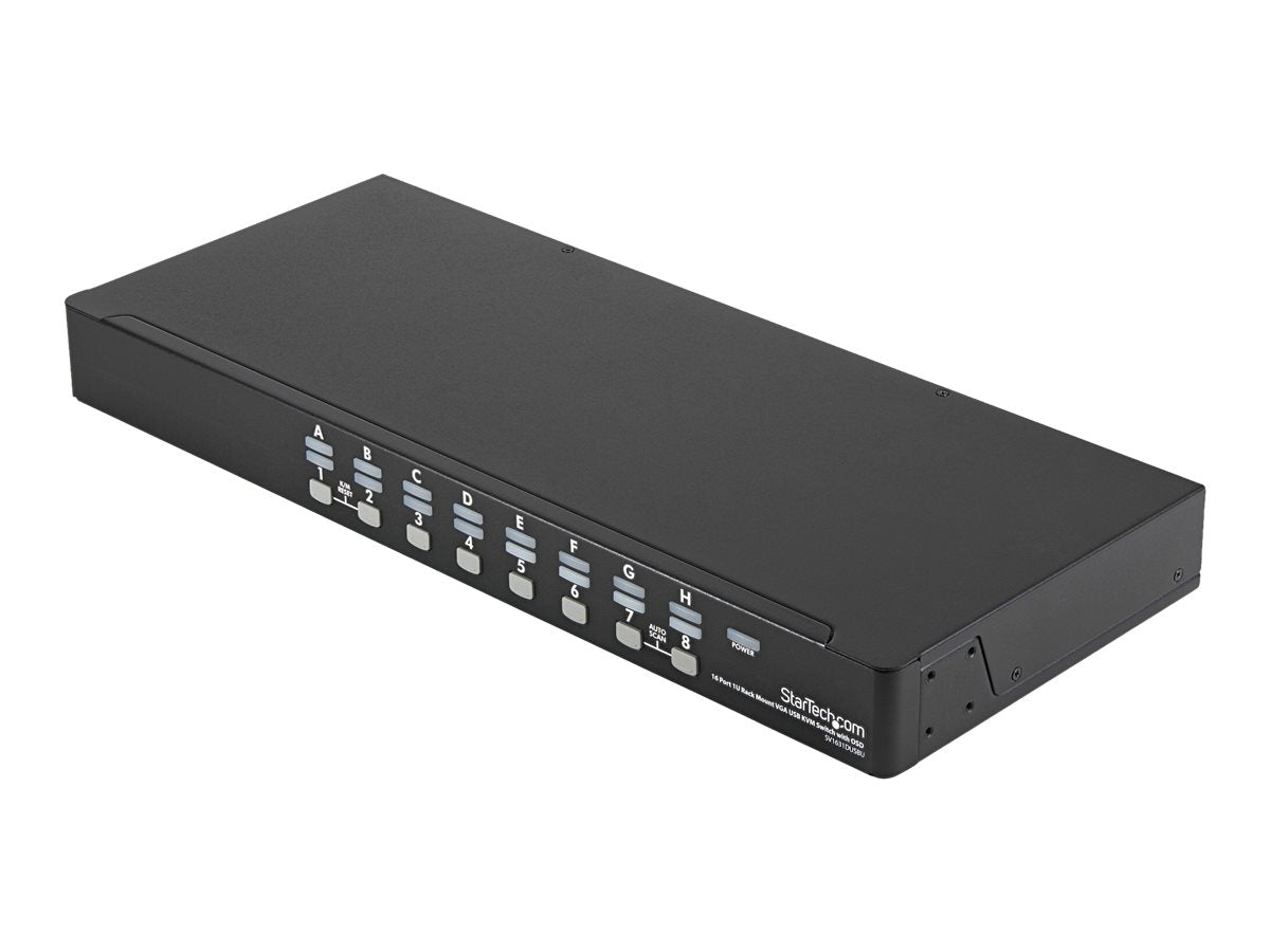 Verpackung des STARTECH.COM 16 Port 1HE USB VGA KVM Switch