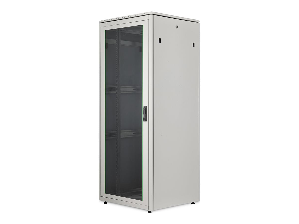 DIGITUS 42HE Netzwerkschrank Unique Light Vorderansicht