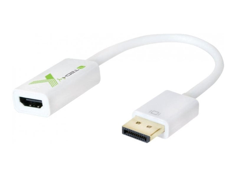 TECHLY Adapter DisplayPort M 1.2 auf HDMI F passiv 4K 30Hz Vorderansicht