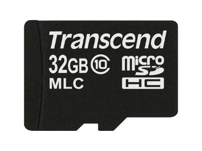 TRANSCEND 32GB Micro SDHC Class 10 Industrial Vorderansicht