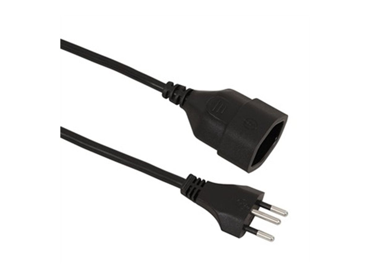 VALUE Power Cable black extension 10m Verpackung