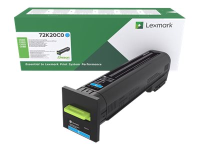 LEXMARK PB Toner cyan 8K Verpackung