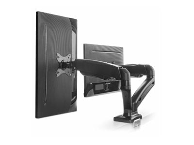 MANHATTAN Tischhalterung mit Gasdruckfeder für zwei Monitore 43