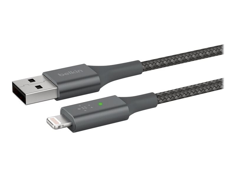 PARAT USB-A auf Lightning Connector Kabel mit LED-Anzeige 1,2m - Detailansicht