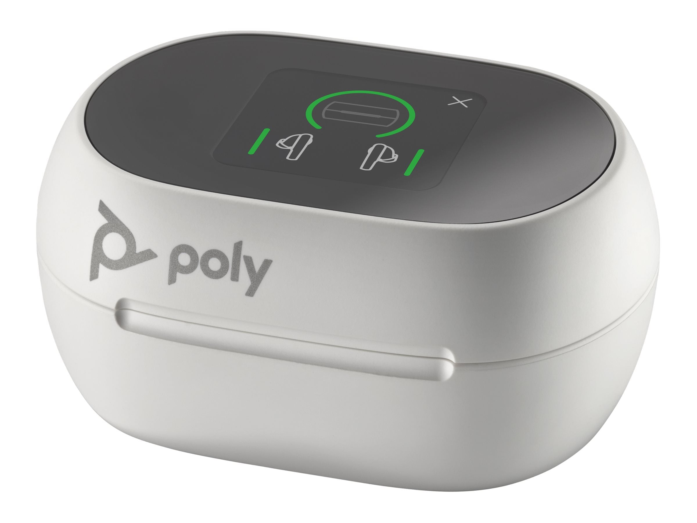 HP Poly Voyager Free 60/60+ White Earbuds Detailansicht