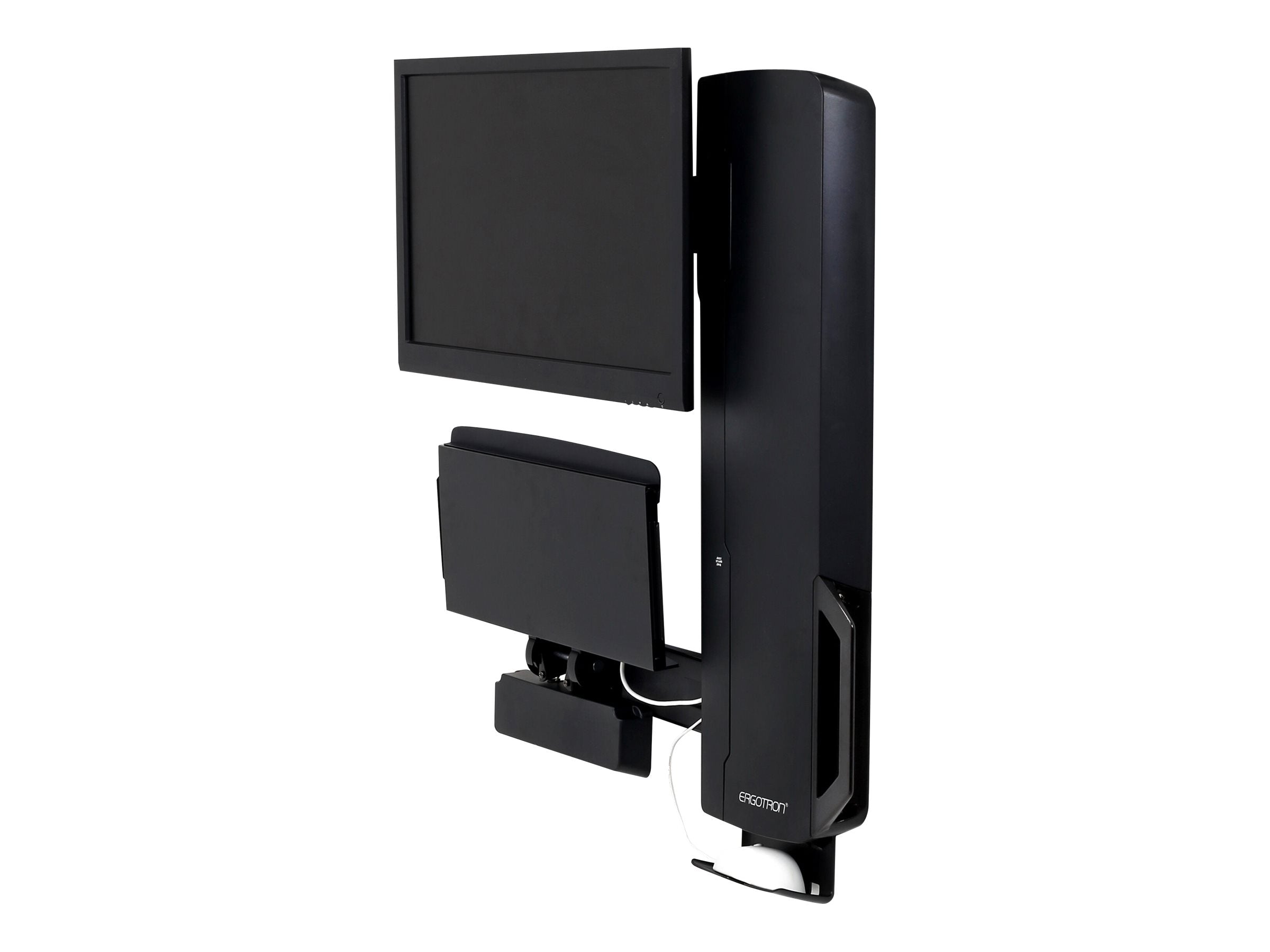 ERGOTRON StyleView Sit-Stand VL High Traffic Areas Ergotron schwarz bis 24Zoll VESA 100x100 + 75x75 mm max.13