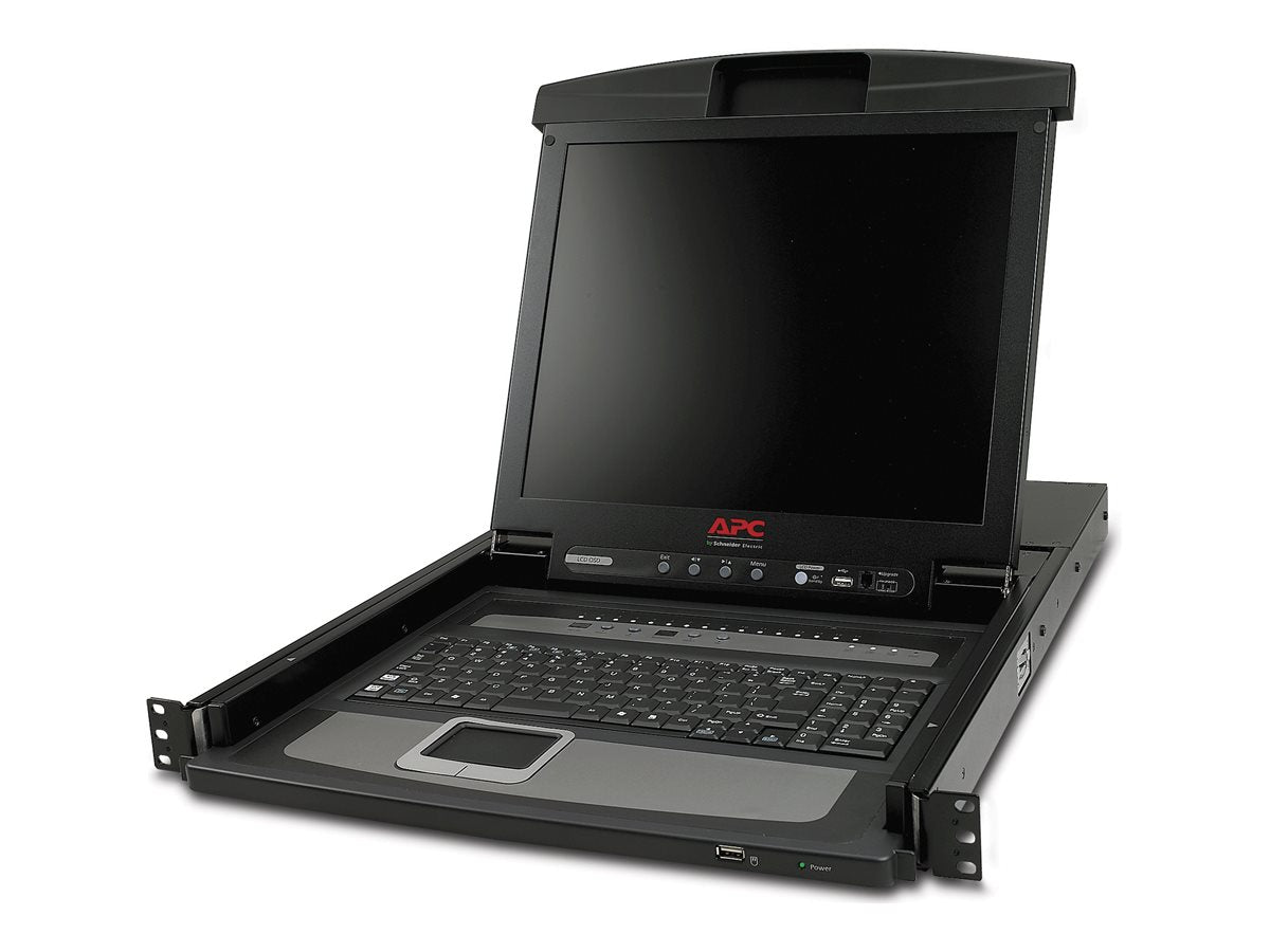 APC 43,18cm 17Zoll Rack LCD Console Detailansicht