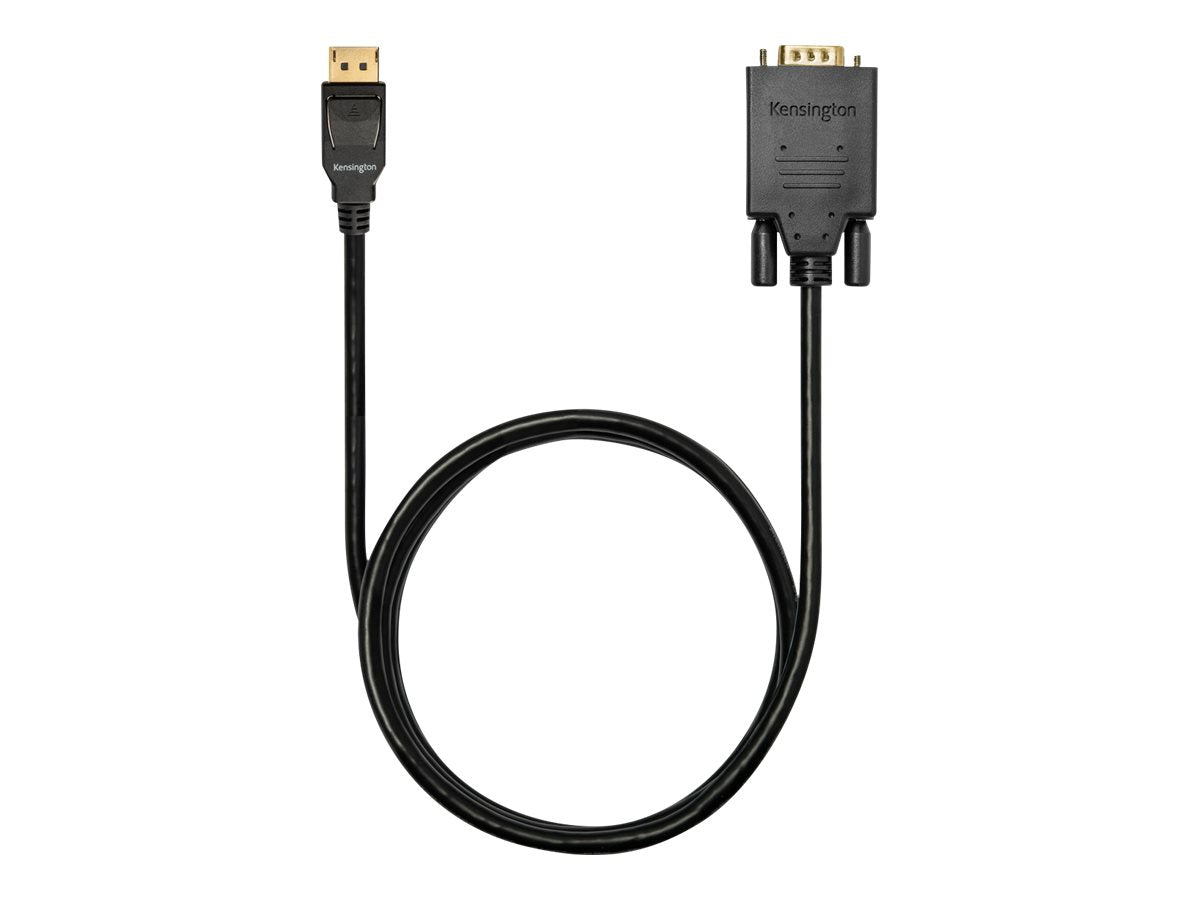 KENSINGTON DisplayPort 1.2 auf VGA-Kabel 1,8m - Vorderansicht