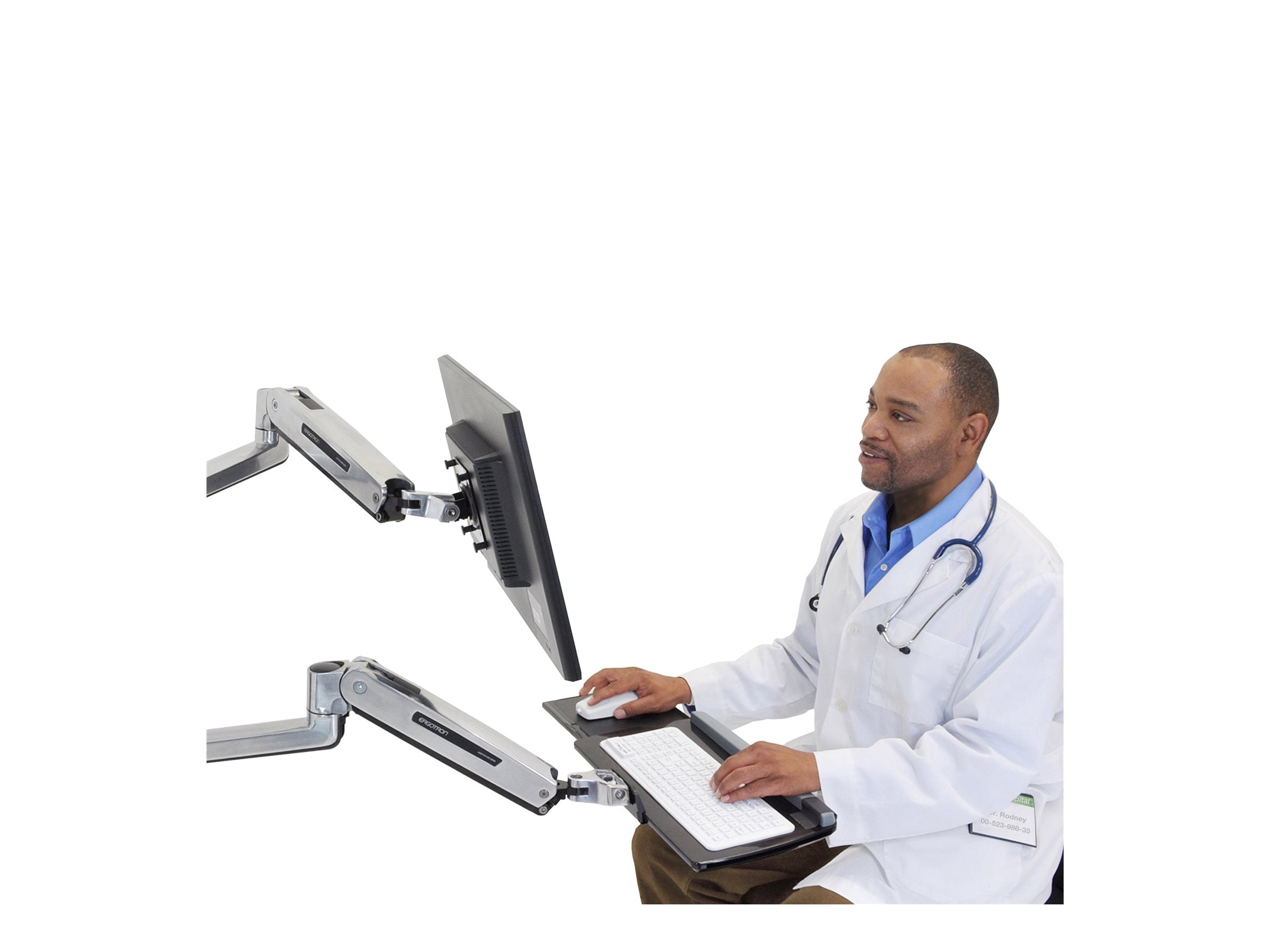 ERGOTRON LX Steh-Sitz-Wandmontagesystem Verpackung