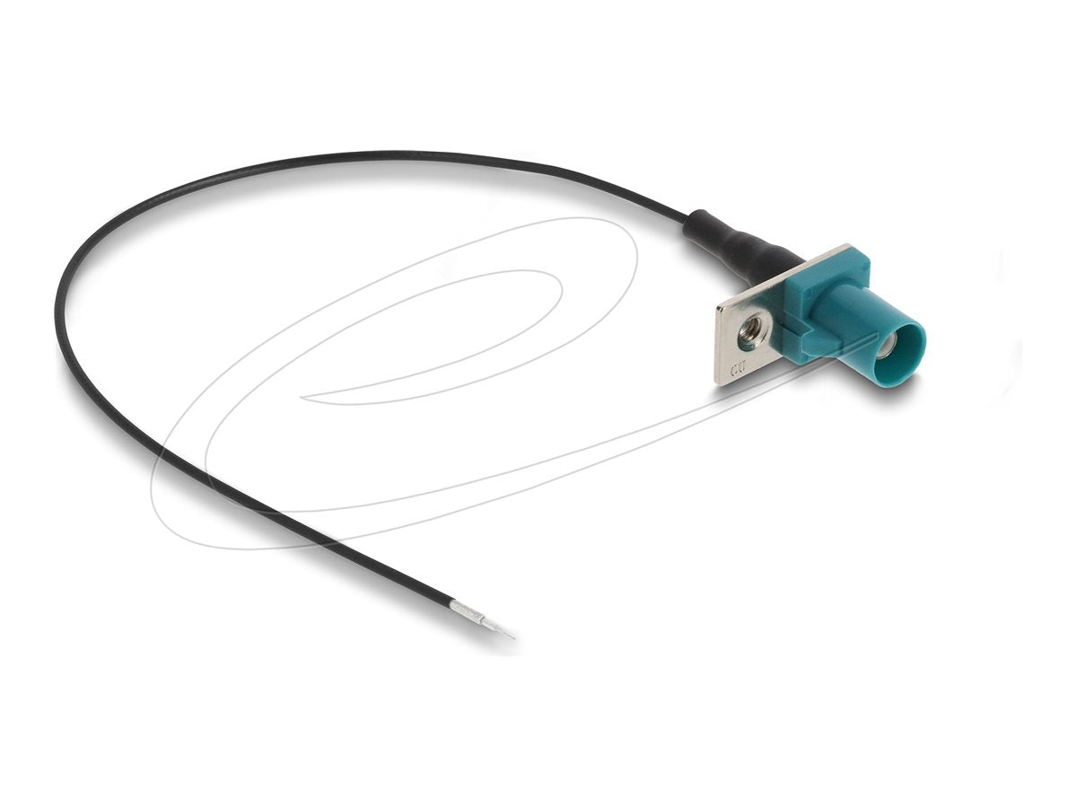 DELOCK Antennenkabel FAKRA Z Stecker zu offenen Kabelenden 1,13 - 20cm - Vorderansicht