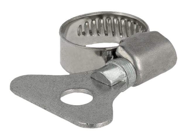 DELOCK Schlauchschelle mit Flügelmutter 13-19mm 10 Stück Metall