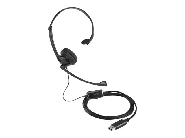 KENSINGTON USB Mono Headset mit Inline Controls