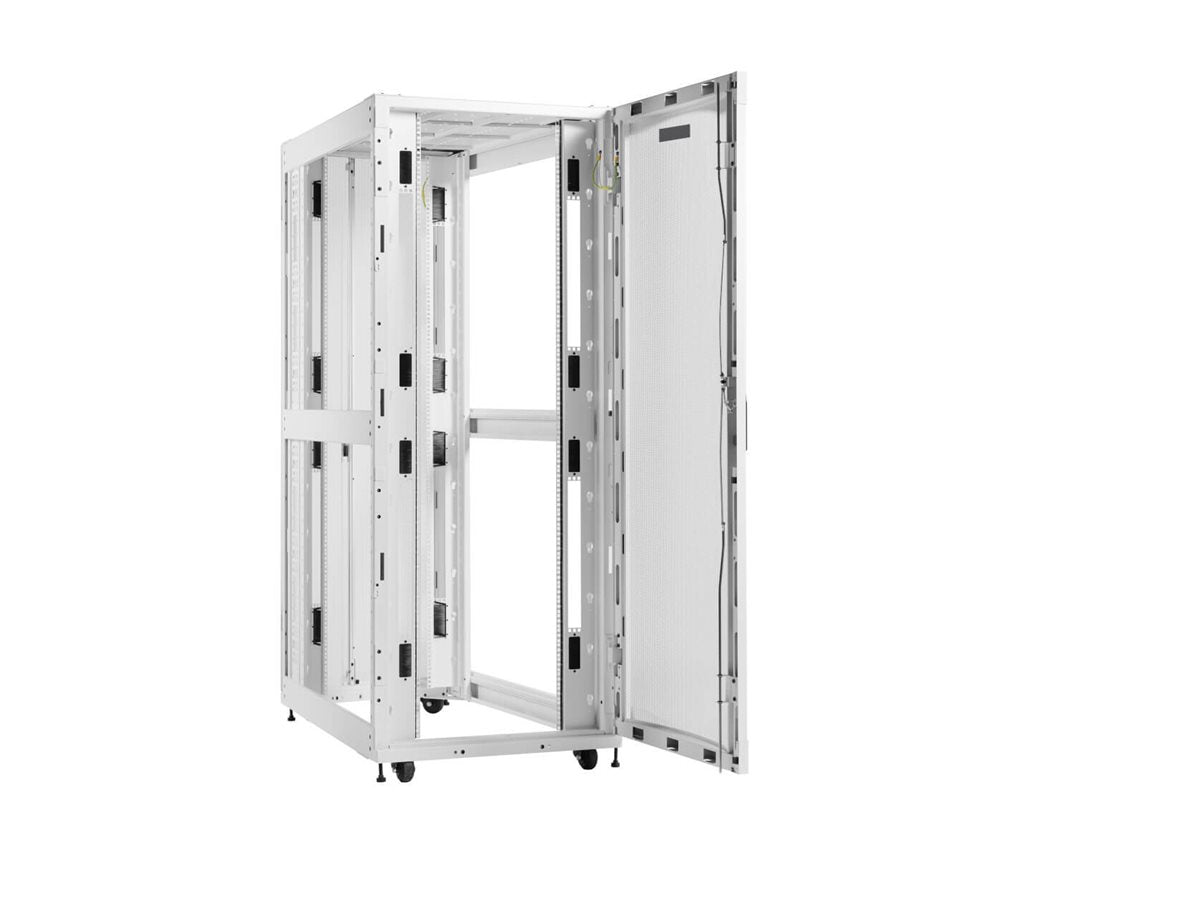 EATON SmartRack 42U Standard-Depth Extra-Width Heavy-Duty Rack Enclosure Cabinet for AI Servers White