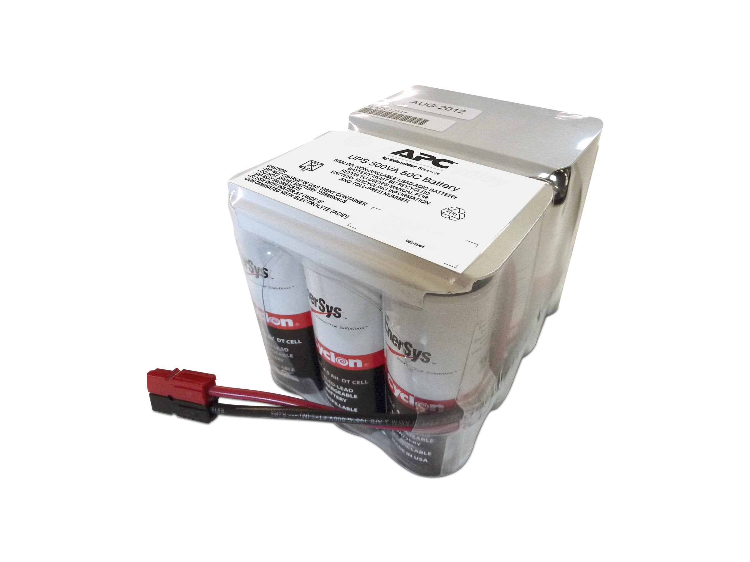 APC Replacement Battery Cartridge 136 UPS Akku - Vorderansicht