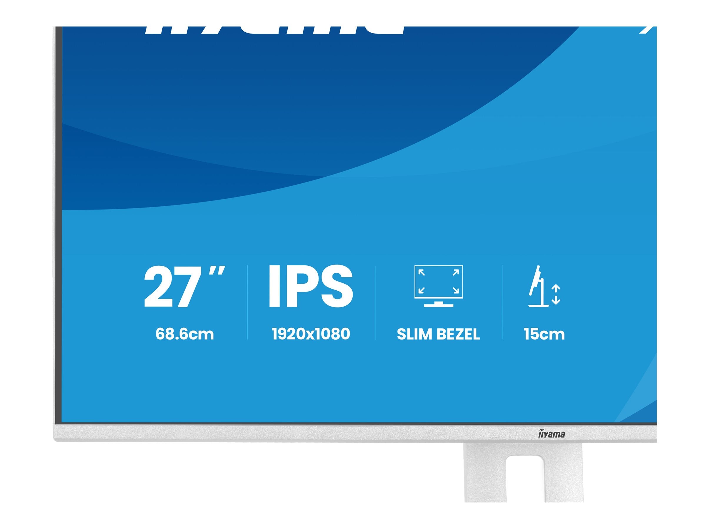 IIYAMA XB2797HSU-W1 Monitor mit Standfuß
