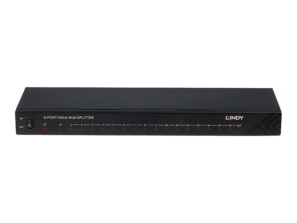 LINDY 16 Port HDMI 4K60 Splitter Verpackung
