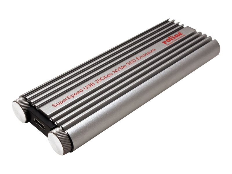 ROLINE Externes SSD-Gehäuse M.2 NVMe Detailansicht