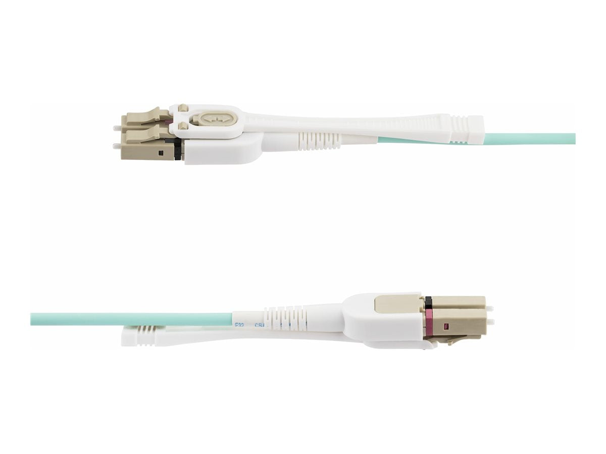 STARTECH.COM 4m LC zu LC UPC OM4 Multimode Glasfaser Patchkabel Detailansicht
