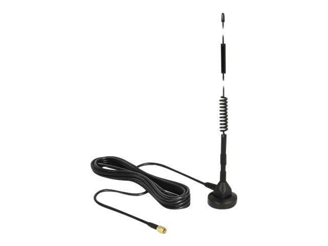 DELOCK LTE Antenne SMA Stecker 5 dBi starr omnidirektional - Vorderansicht