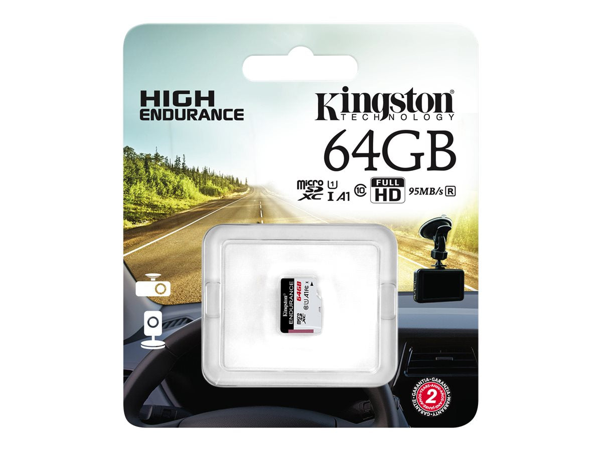 KINGSTON 64GB microSDXC Endurance Verpackung