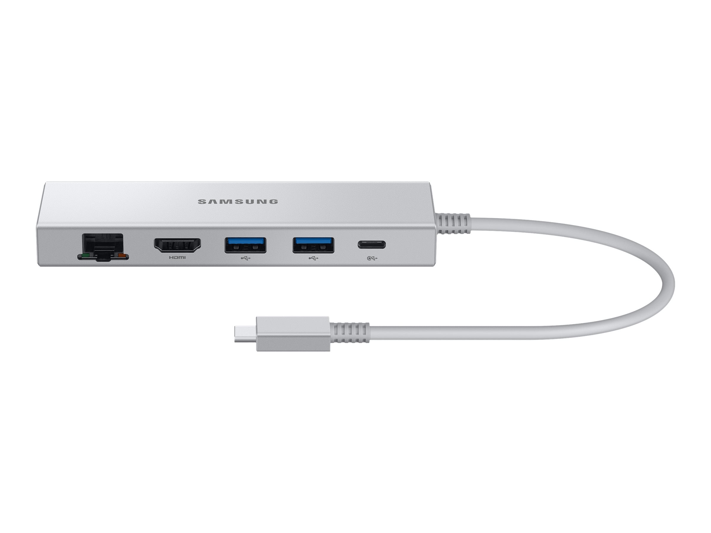 SAMSUNG Multiport Adapter EE-P5400 Silver Detailansicht