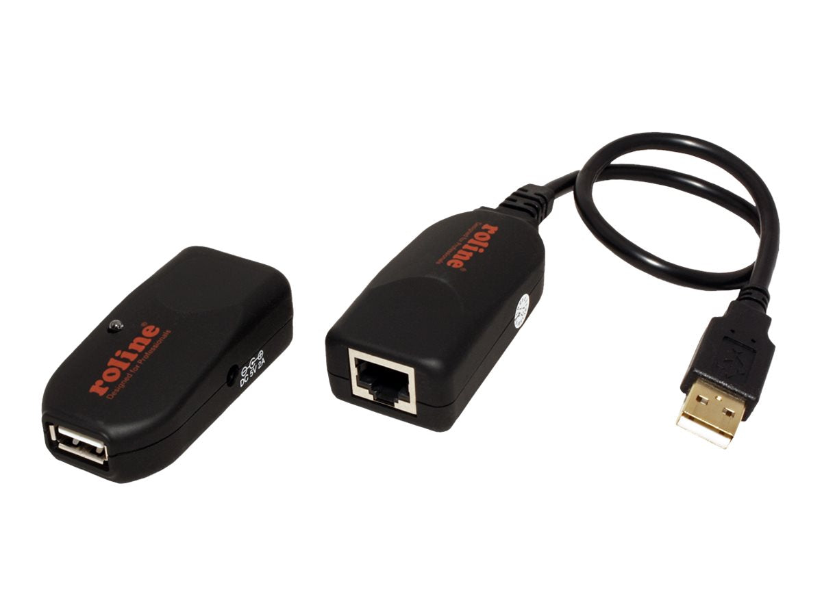 ROLINE USB 2.0 Verlängerung über RJ45max. 50m - Vorderansicht