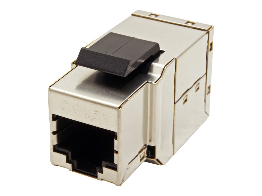 ROLINE RJ-45 Kupplung Keystone geschirmt Kat.6A Class EA - Vorderansicht