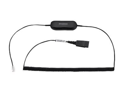 JABRA GN1218 AC Attenuation Headset cable Quick Disconnect plug 2 m for Cisco IP Phone 78XX 88XX BIZ 1500 2300 2400
