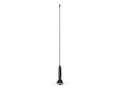 PROCOM MH 2-BZR Mobile Edelstahl Stoßfeder Antenne Vorderansicht