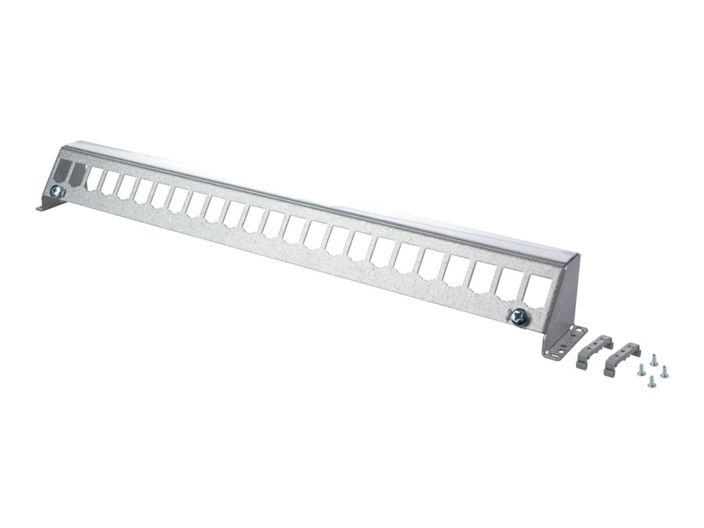 Vorderansicht des METZ CONNECT SmartConnectPP 24Port Keystone unbestuckt