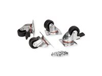 ROLINE Lenkrollen fur Server- und Netzwerkschränke 250 kg