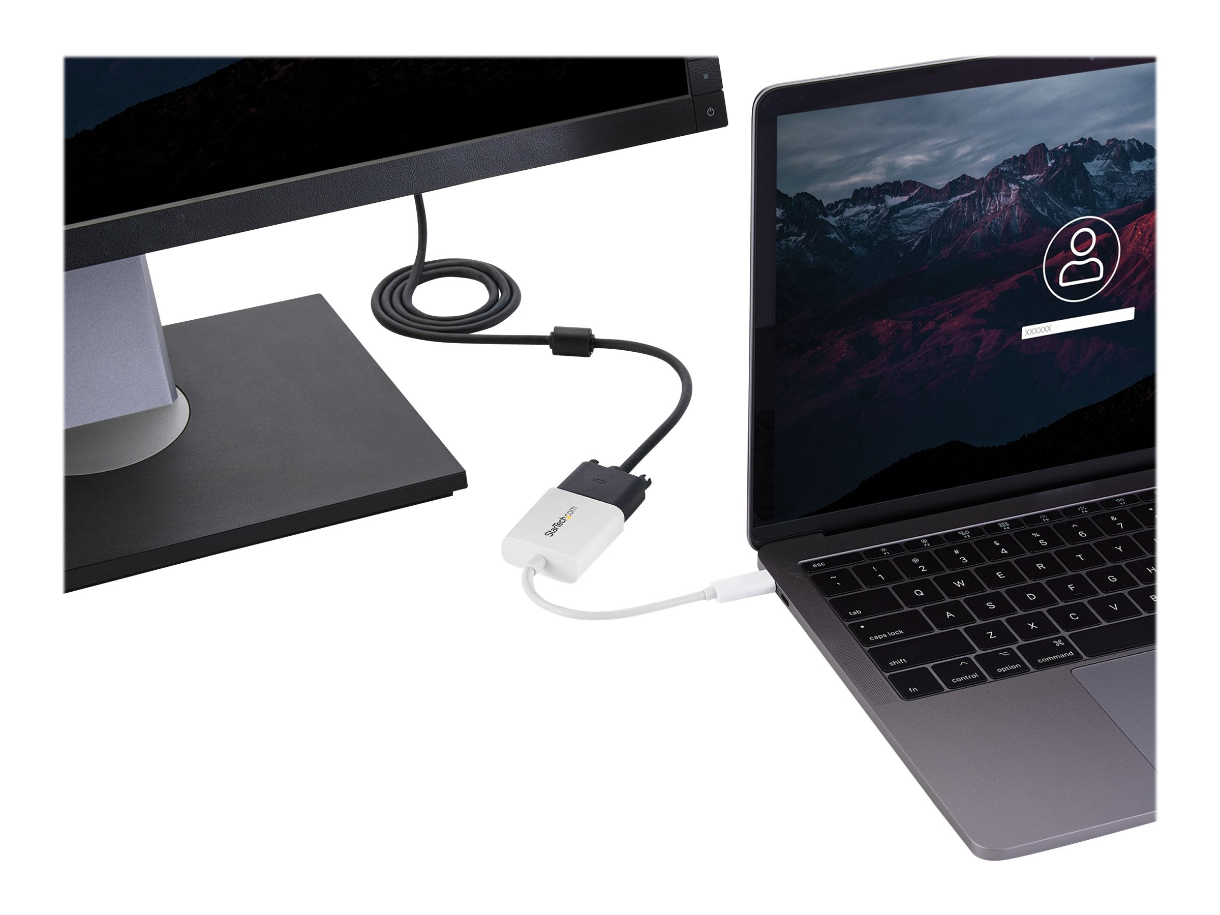 STARTECH.COM USB-C auf VGA Adapter Verpackung