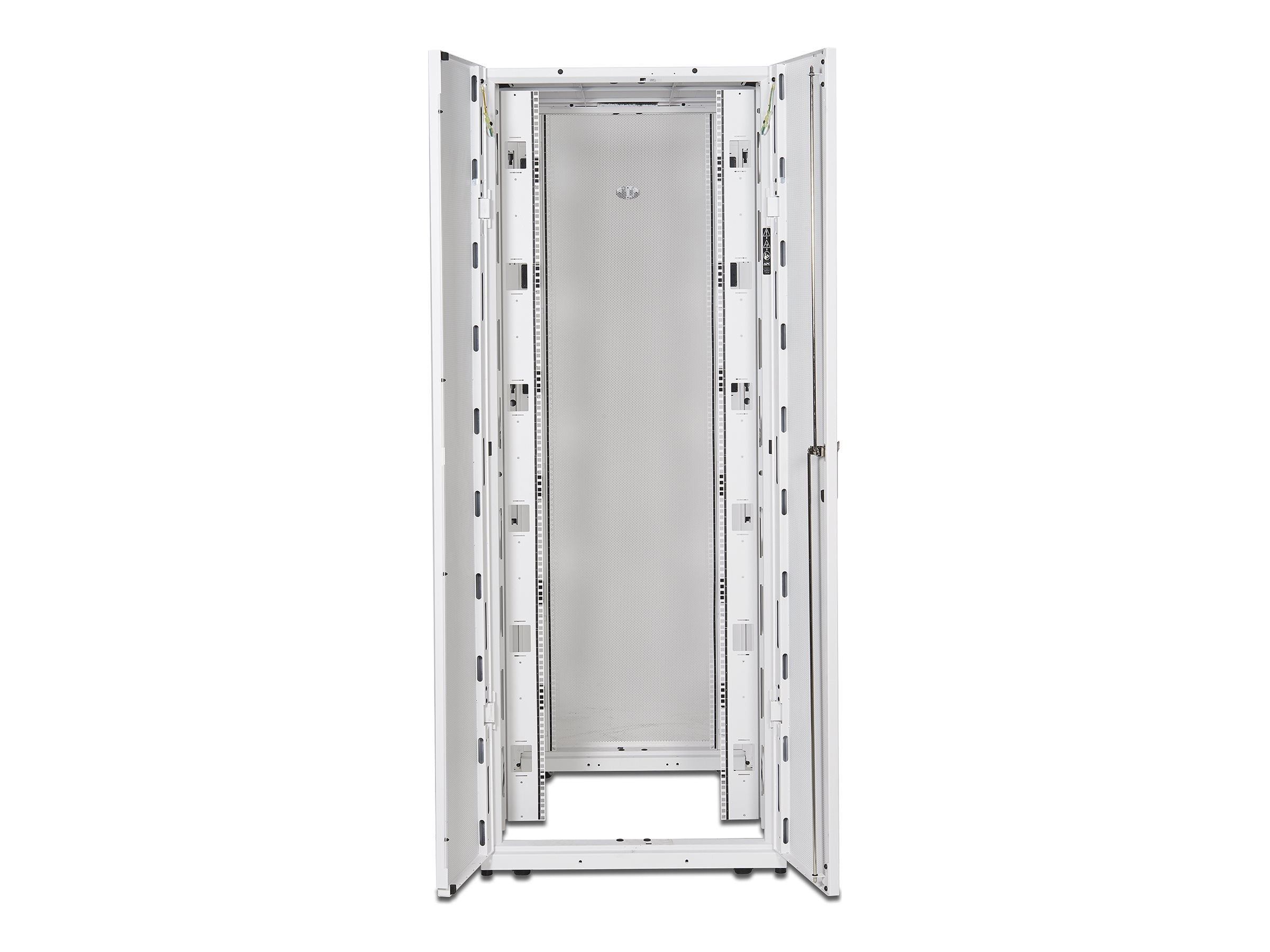 APC NetShelter SX 45U Detailansicht der Rücktüren