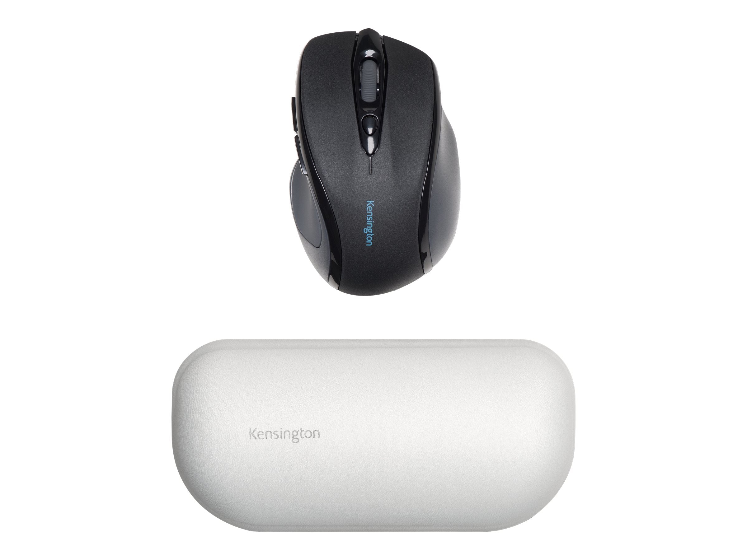KENSINGTON ErgoSoft Handgelenkstütze für Standard Maus Grau - Vorderansicht