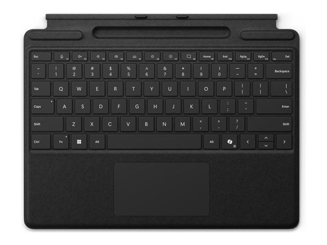 MICROSOFT Surface Pro9/10 Typecover with Slim Pen Storage COMM black DA/FI/NO/SV