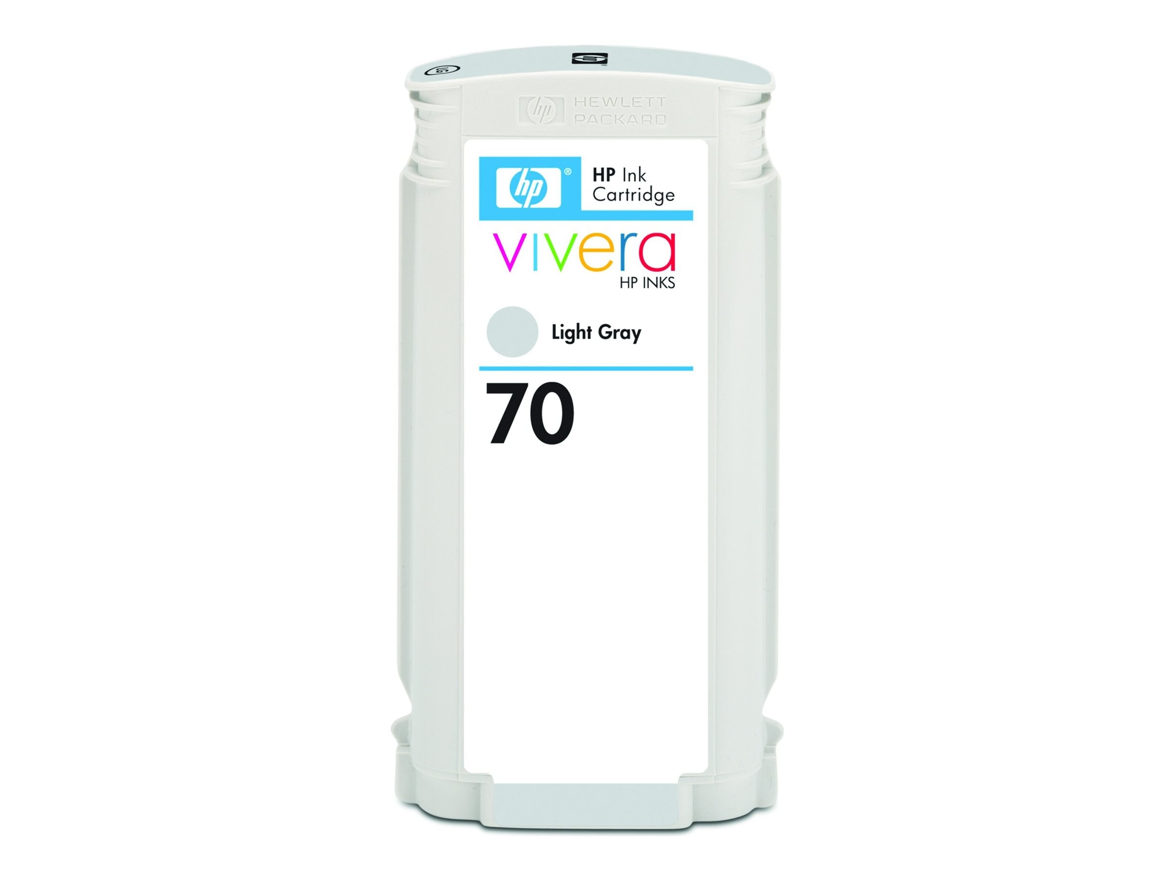 HP 70 original Ink cartridge C9390A light cyan Seitenansicht