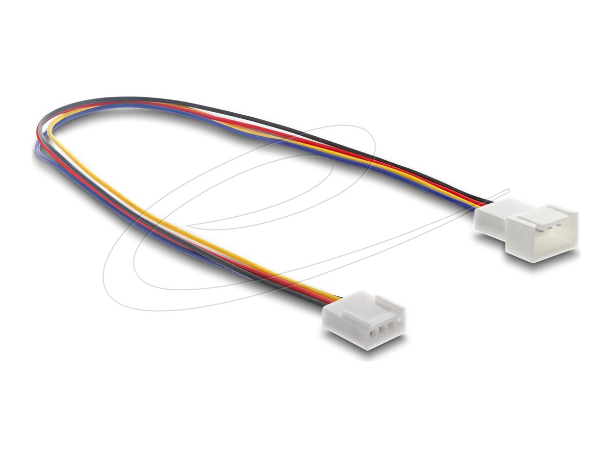 DELOCK Lufter Verlängerungskabel PWM Stecker zu Buchse 4 Pin - Vorderansicht