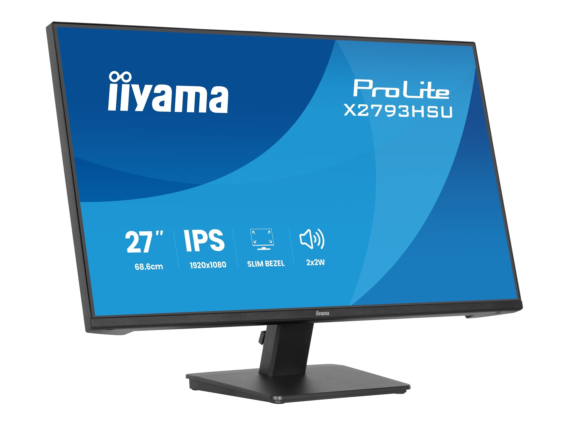 IIYAMA X2793HSU-B1 Monitor Rückansicht