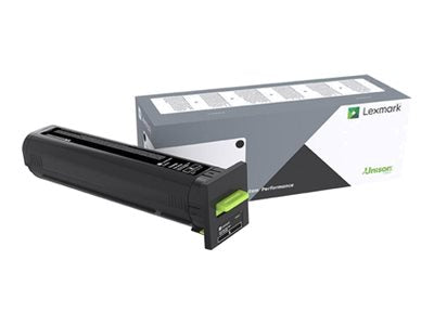 LEXMARK High Yield Toner Regular Open Channel Schwarz CS/X827 - Vorderansicht