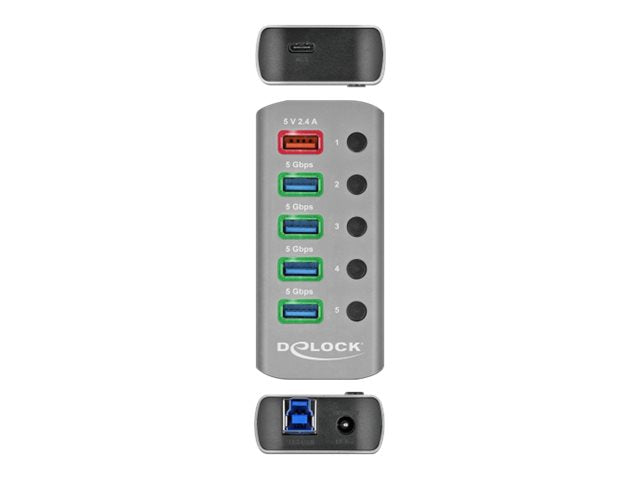 DELOCK USB 3.2 Gen 1 Hub in Verpackung